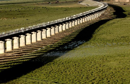 Tibet Rail bridge, Tibet Train Travel