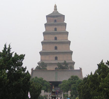 xi'an Wild Goose Pagoda, Tibet Train tour